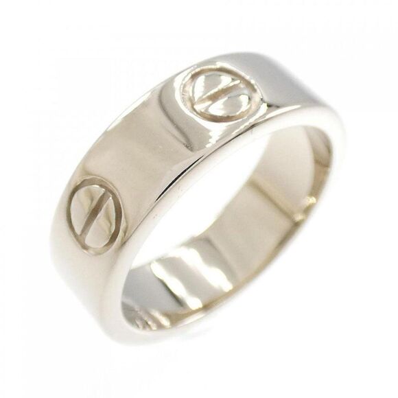 Cartier Love  Ring  EU 49 White Gold - Picture 1 of 4